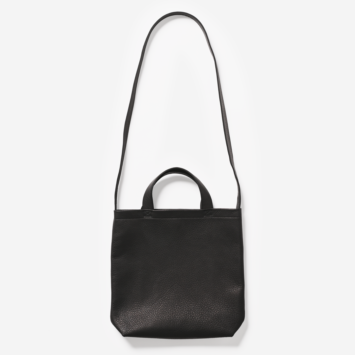 DA52 DOUBLE FACED SHOULDER TOTE : S（black）