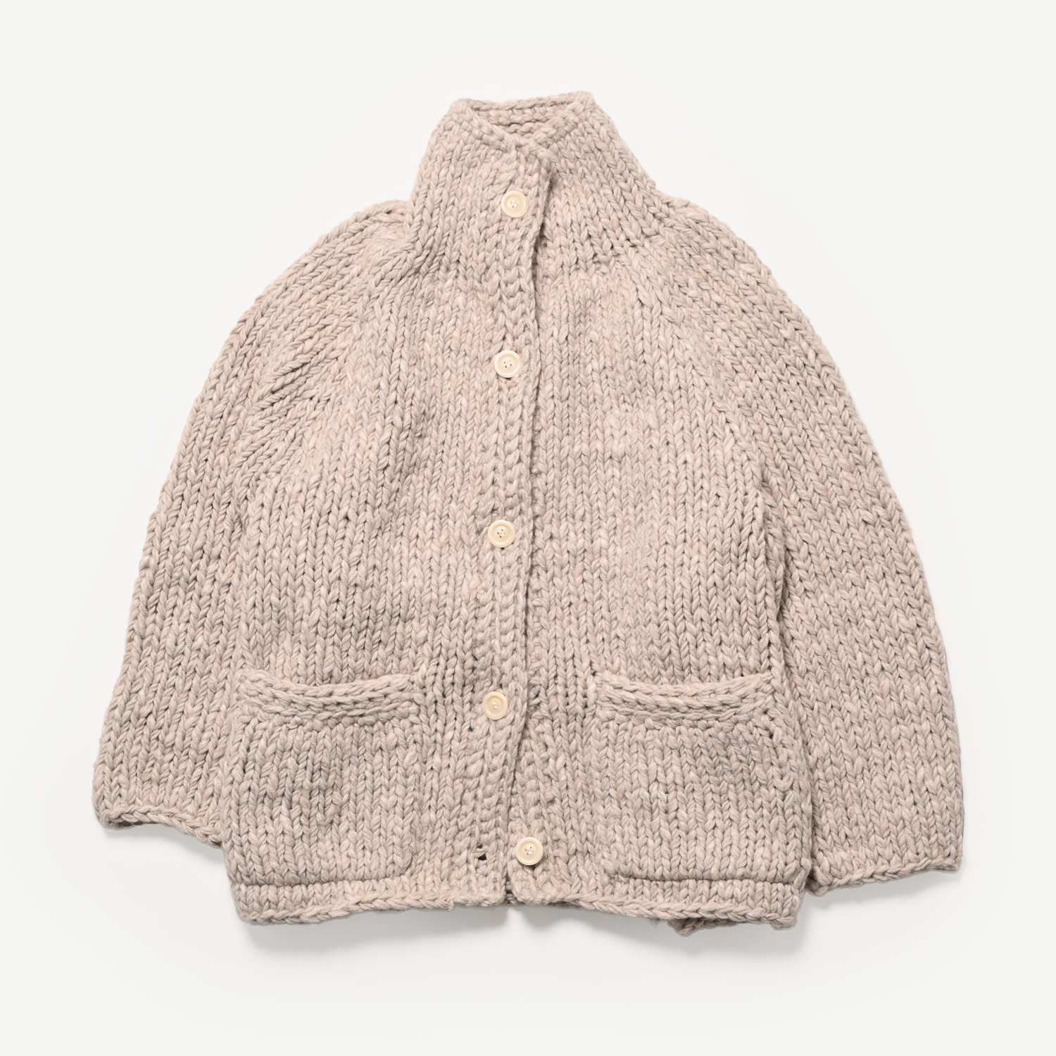 CARDIGAN – WOALP（ecru）