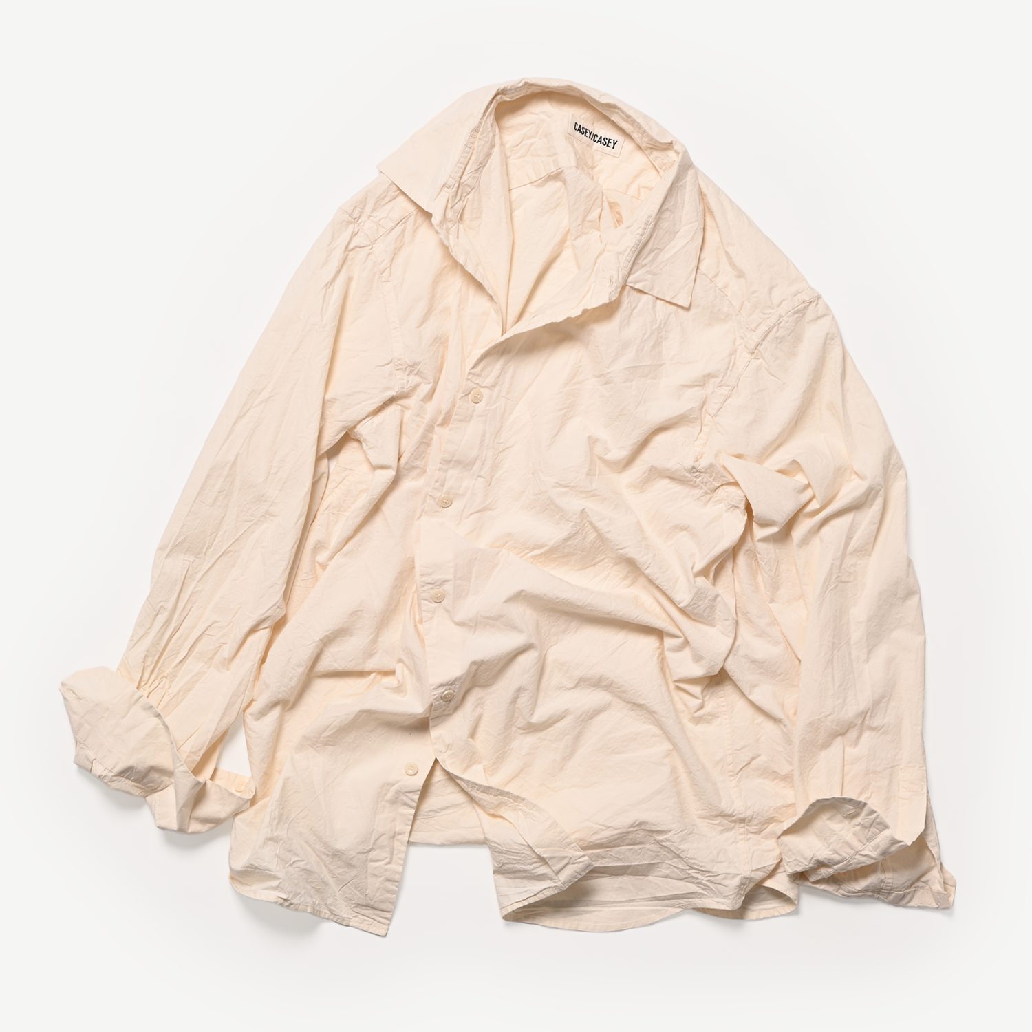 BIG RACCOURCIE SHIRT – L COT（natural）