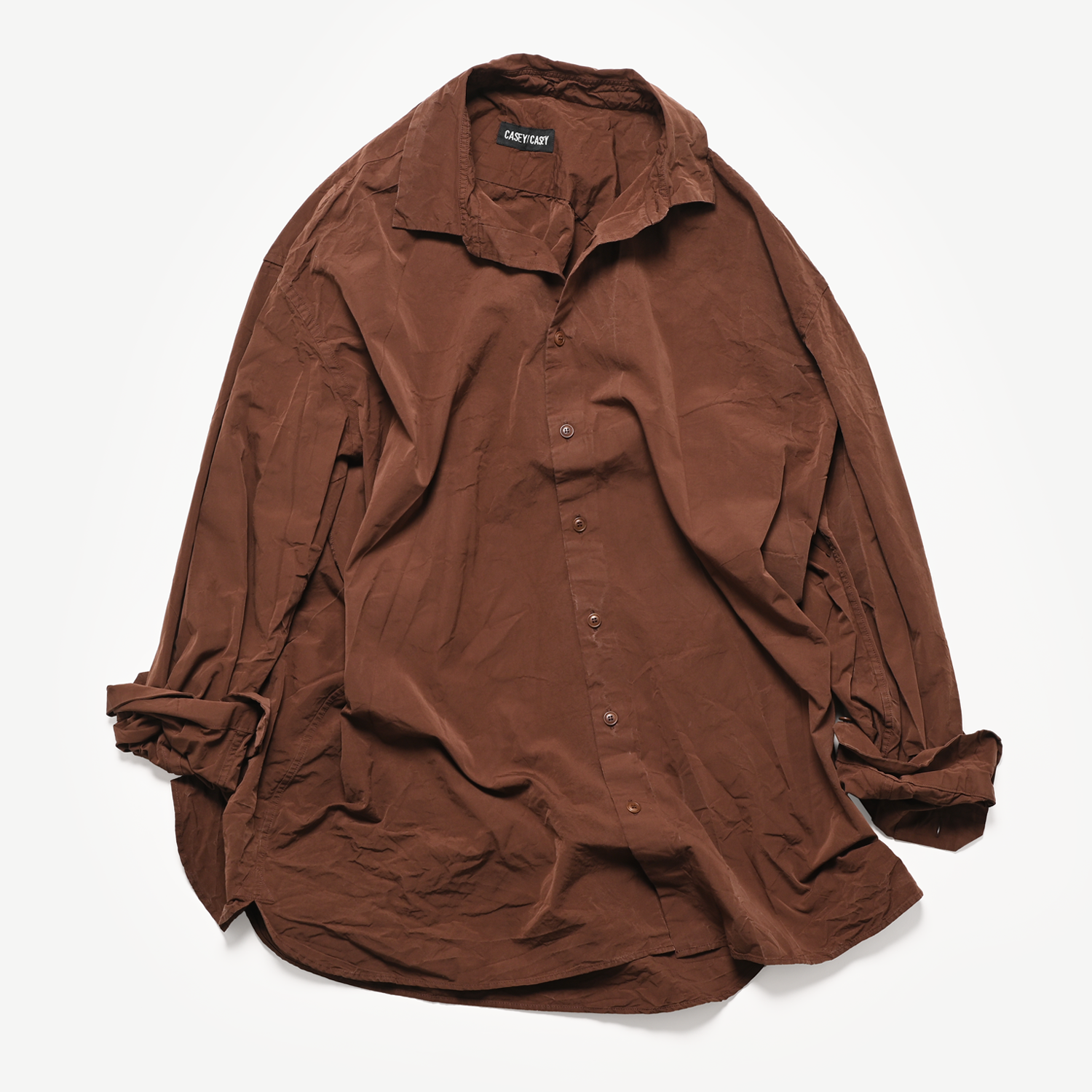 HAMNET SHIRT – PAPER COT（brown）