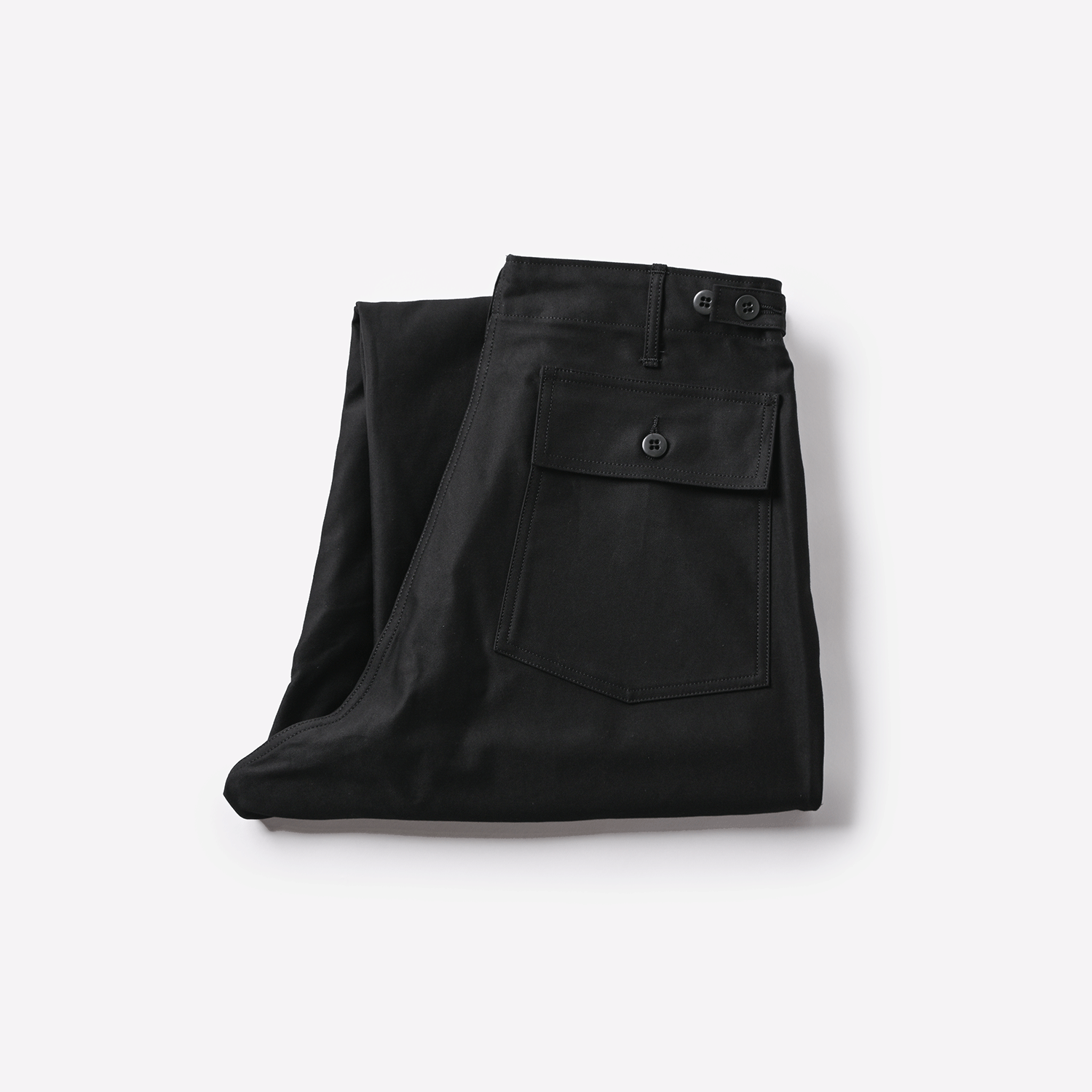 0152 BAKER PANTS（black）