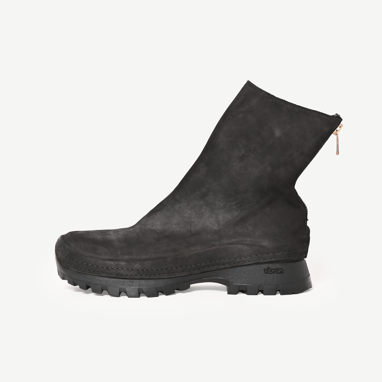 GUIDI別注 VSバックジップブーツ（black）