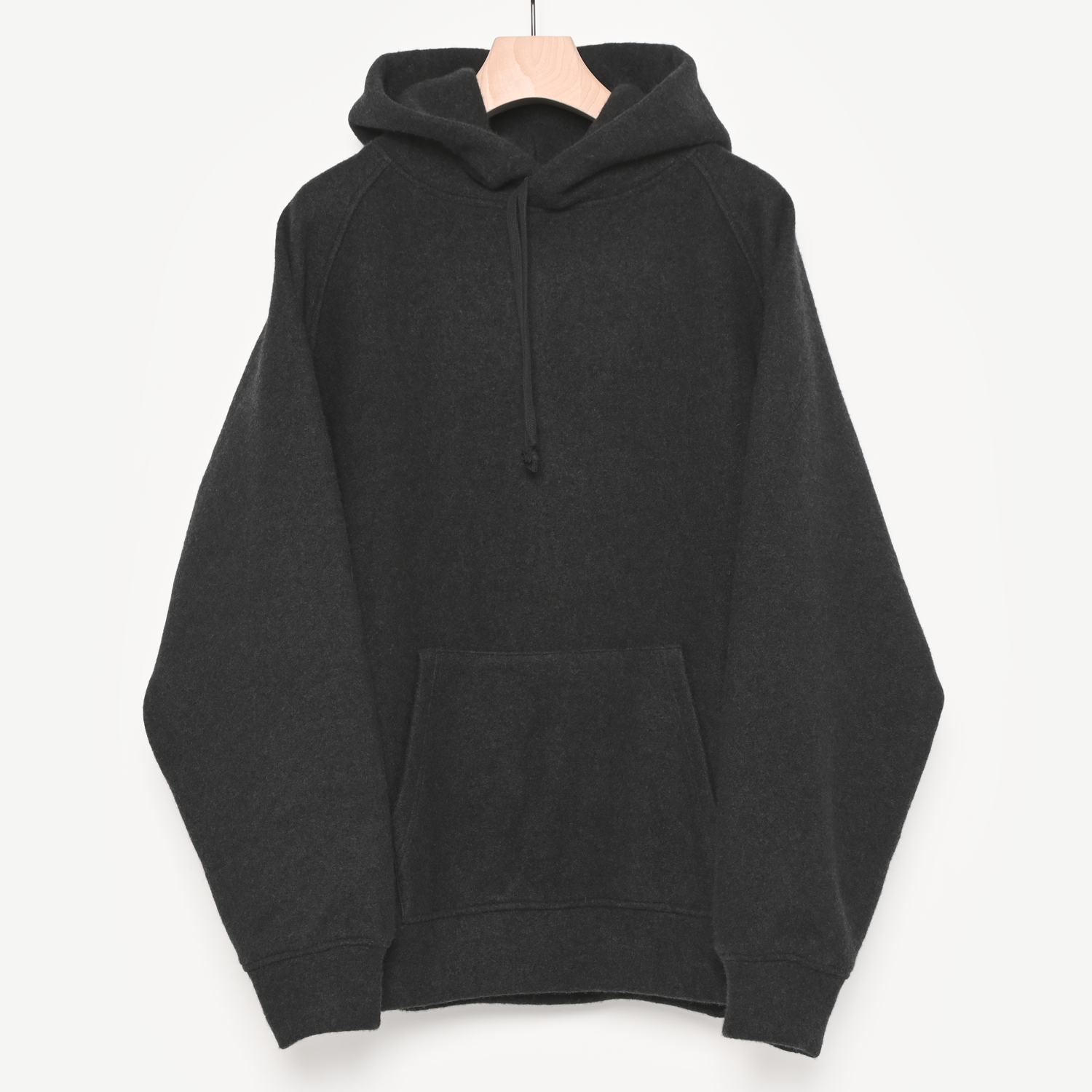 ウールフェルトパーカ（charcoal）