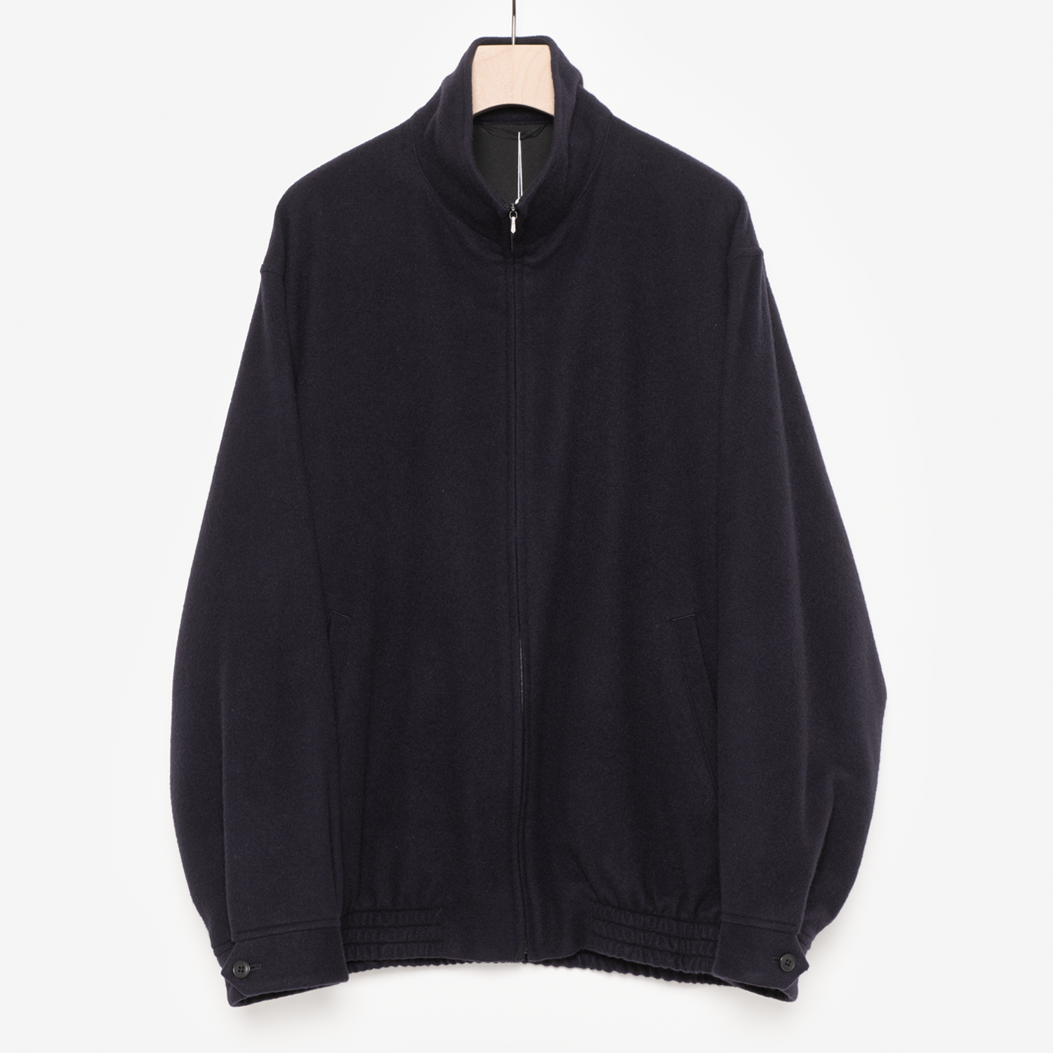 カシミヤトラックジャケット（navy）